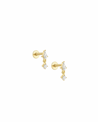 Diamond Drop Stud