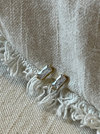 Baguette Stud Earrings