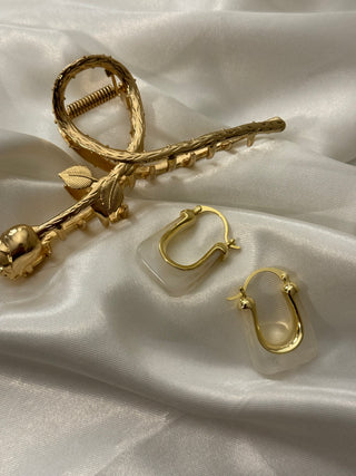 14k gold filled Clarita Hoops